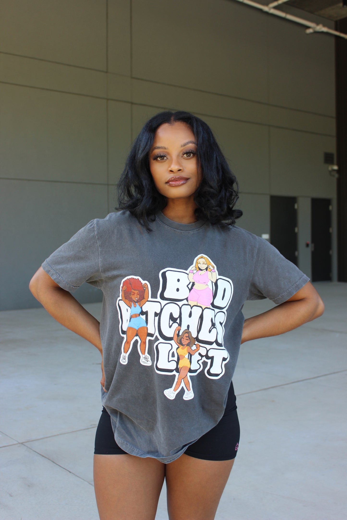 Bad B*tches Lift Graphic Tee