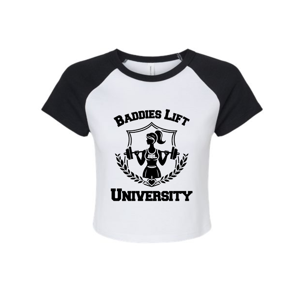 Baddies Lift University Baby Tee
