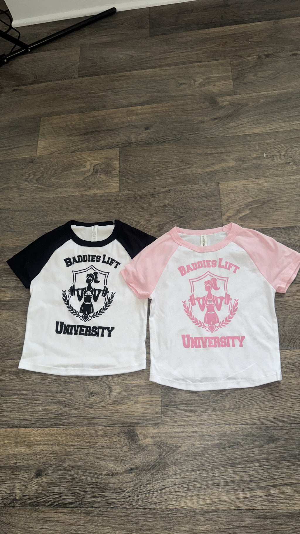 Baddies Lift University Baby Tee
