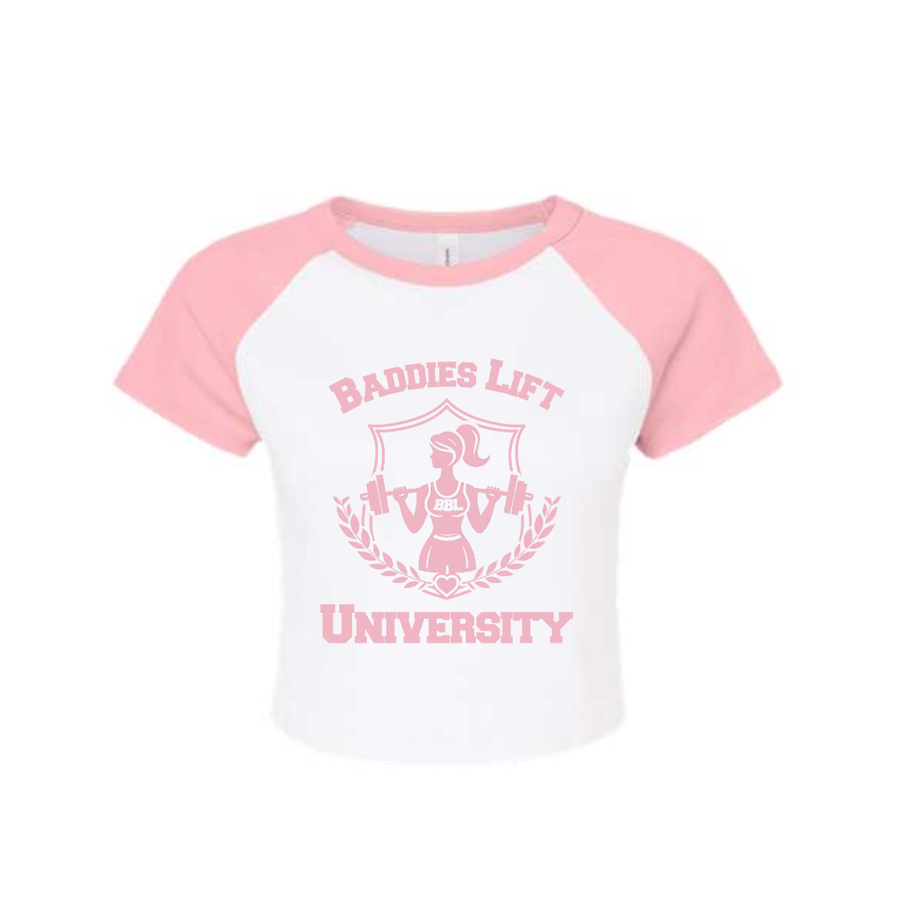 Baddies Lift University Baby Tee