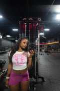 White Baddies Lift Strength Club Tee
